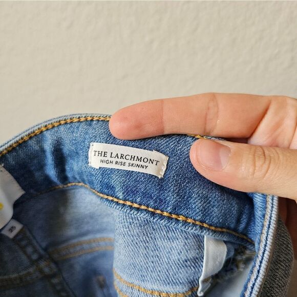 Rails The Larchmont High Rise Skinny Jeans In Tide Pool Size 25 - Picture 8 of 12